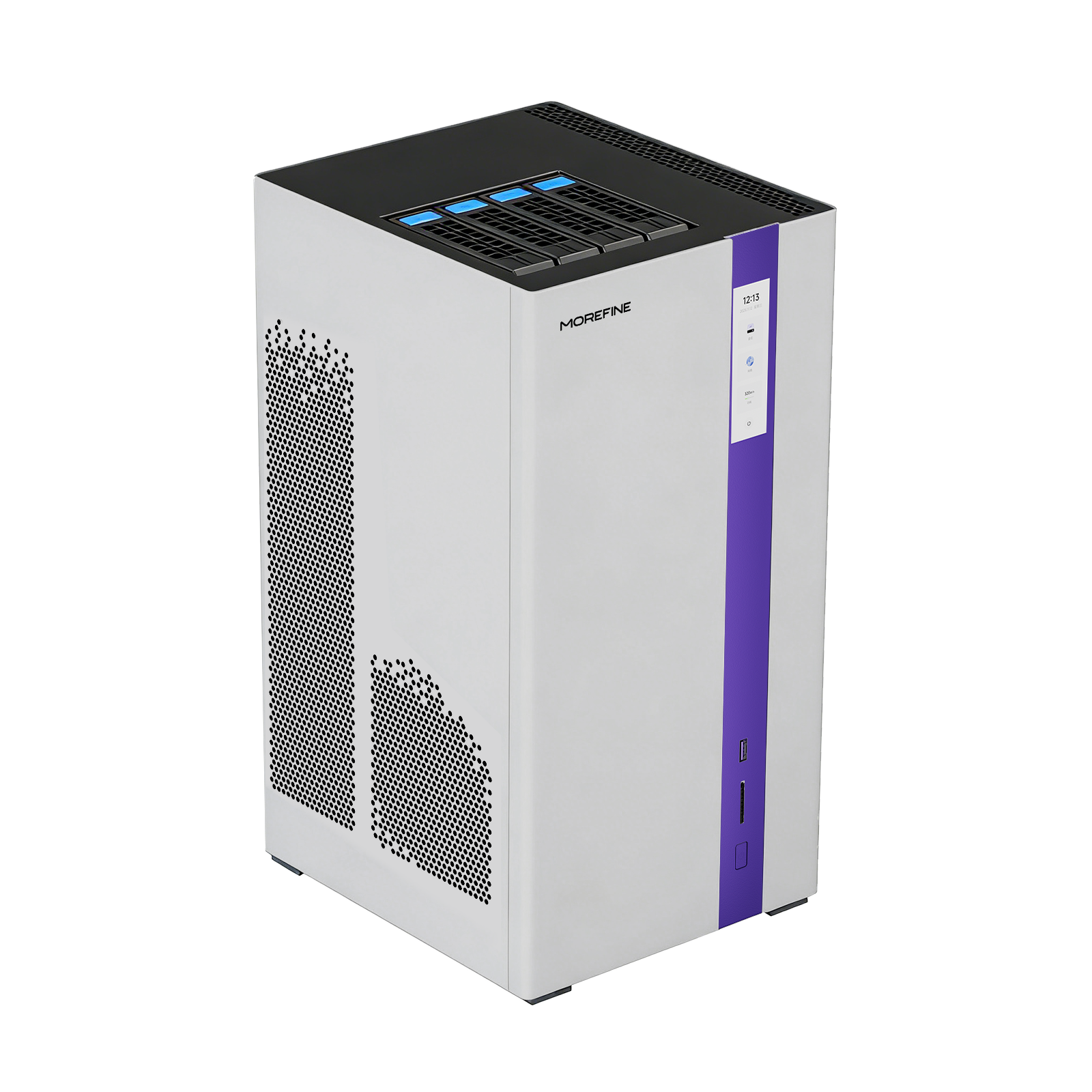 MOREFINE MNAS-X1 AI Workstation PC AMD Ryzen™ 7 Pro 8845HS（The