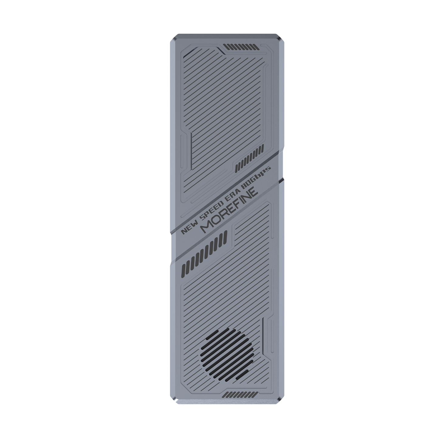 MOREFINE Thunderbolt5 80Gbps M.2 NVMe SSD Enclosure