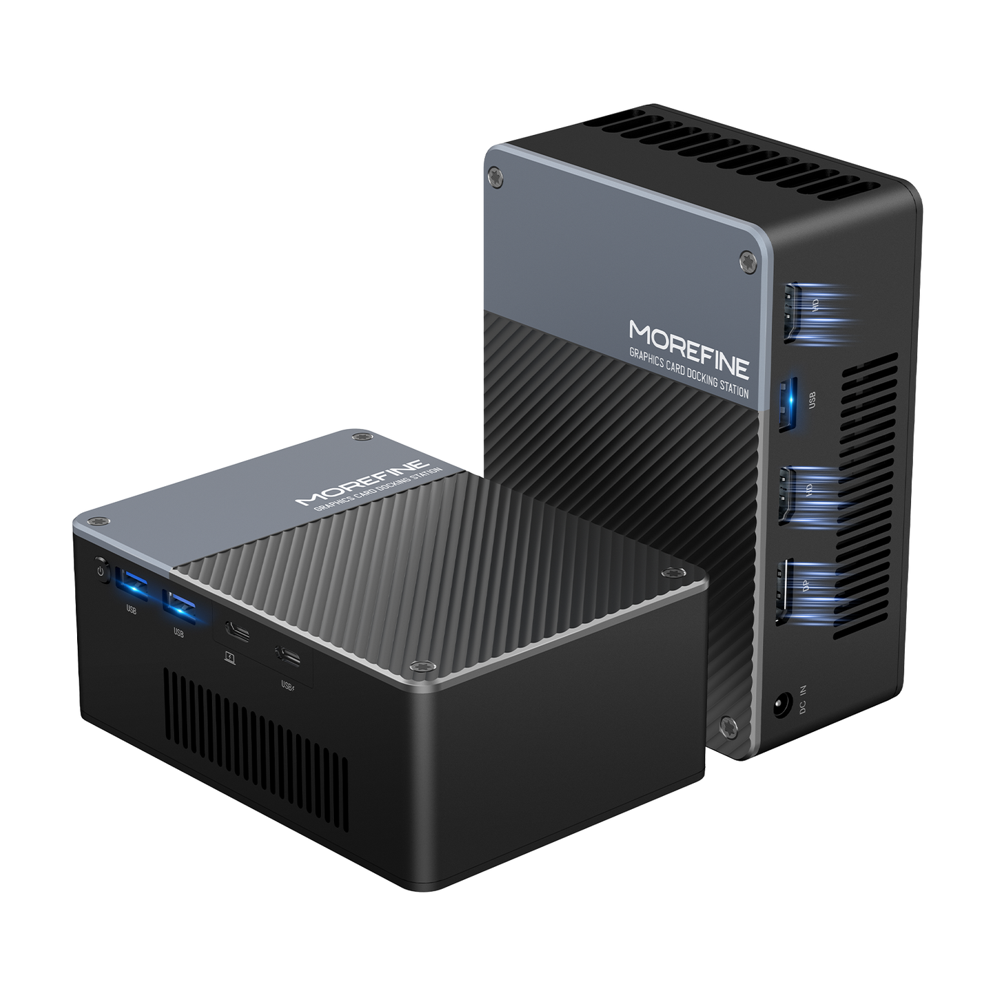 MOREFINE G1 External GPU Docking Station 12G GDDR6 RTX4080M（Includes Oculink module but does not include Oculink data cable）