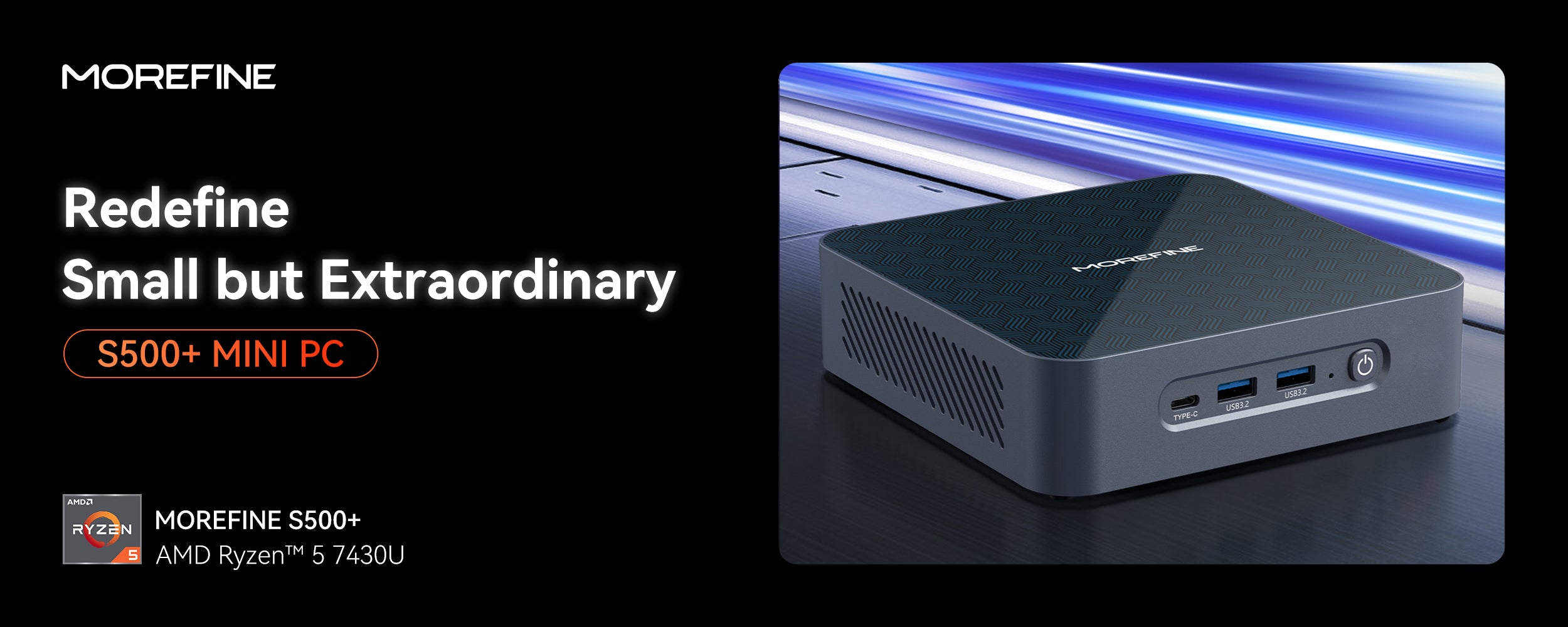 morefine S500+ Ryzen 9 5900HX ベアボーンキット First look at the MOREFINE S500+ Ryzen 9 5900HX mini PC by