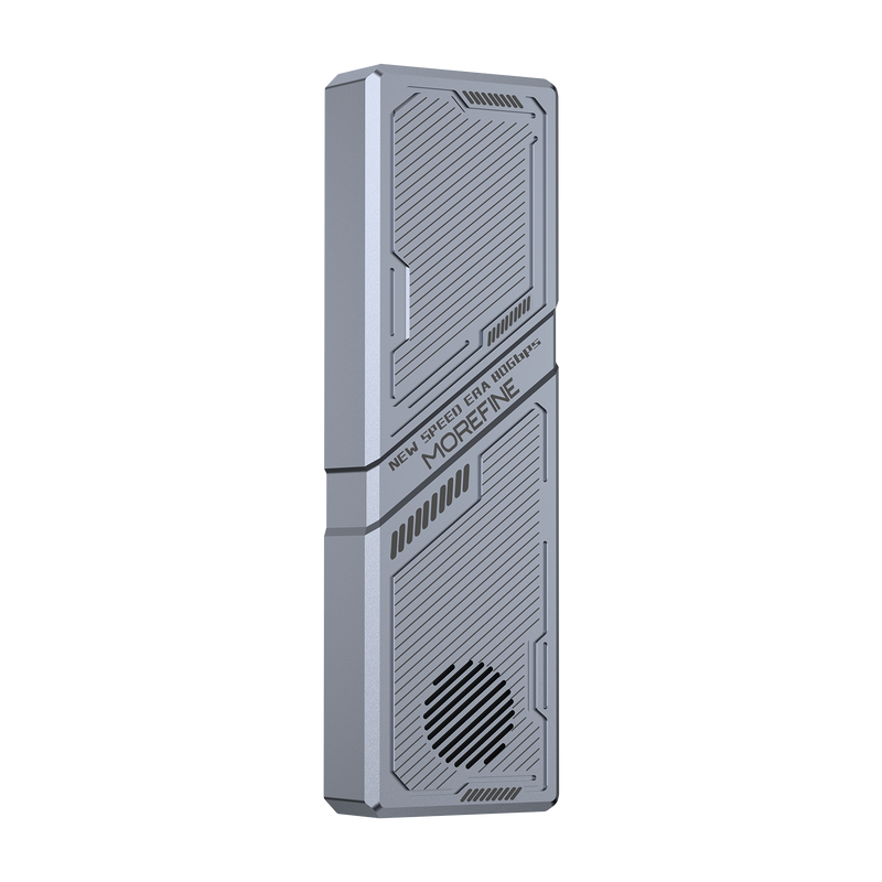 MOREFINE Thunderbolt5 80Gbps M.2 NVMe SSD Enclosure