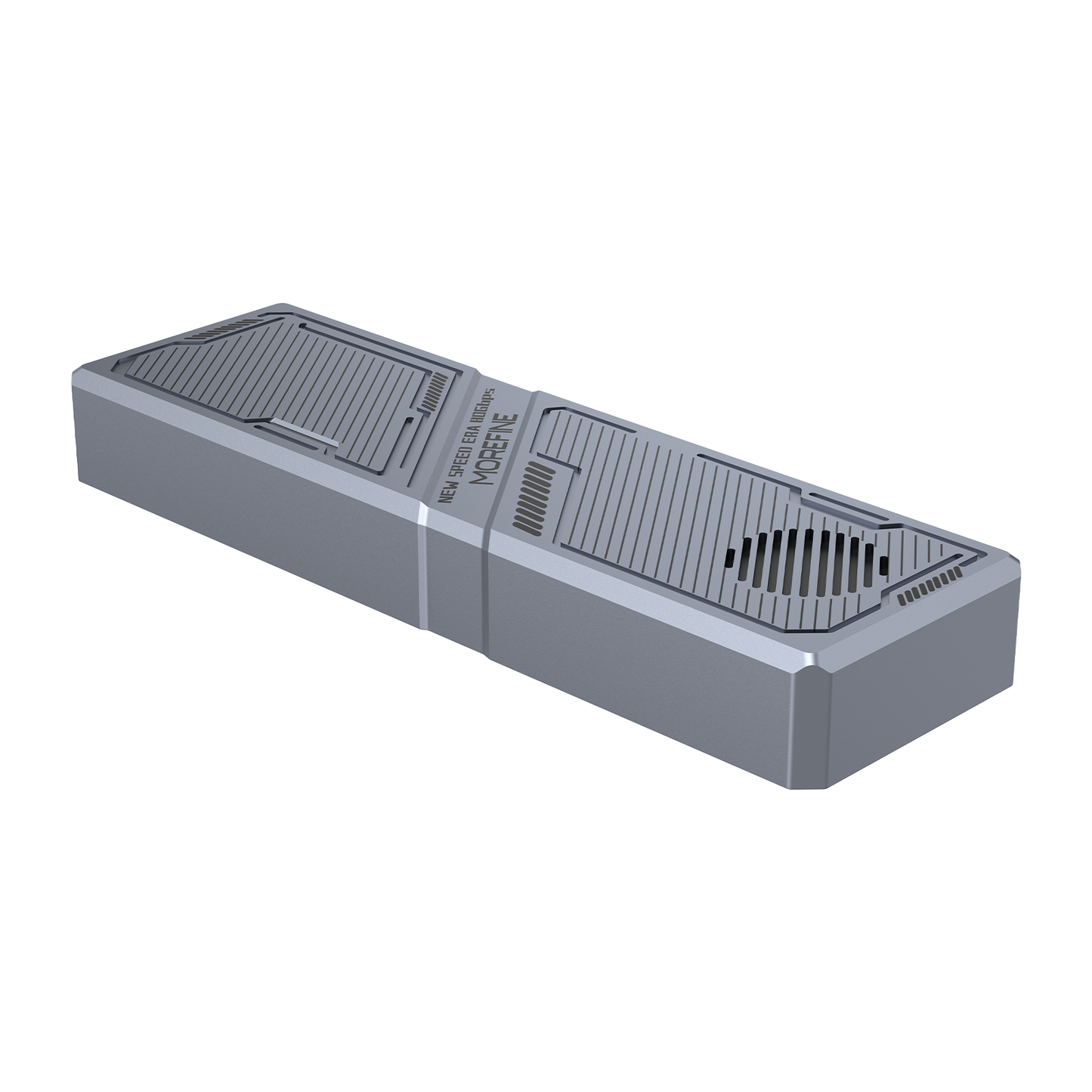 MOREFINE 80Gbps M.2 NVMe SSD Enclosure