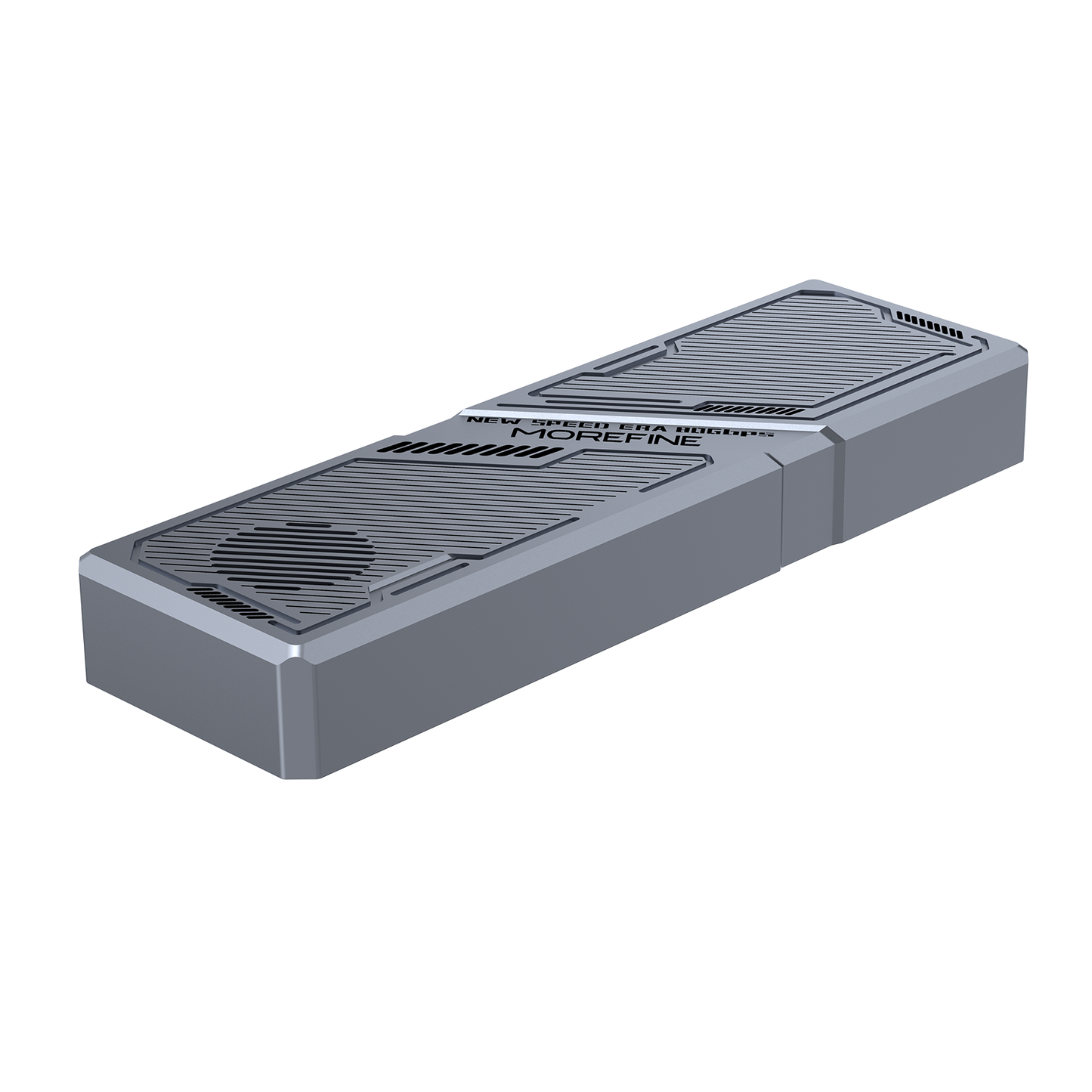 MOREFINE 80Gbps M.2 NVMe SSD Enclosure