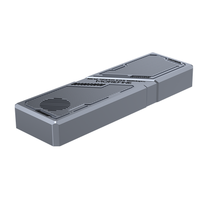 MOREFINE 80Gbps M.2 NVMe SSD Enclosure