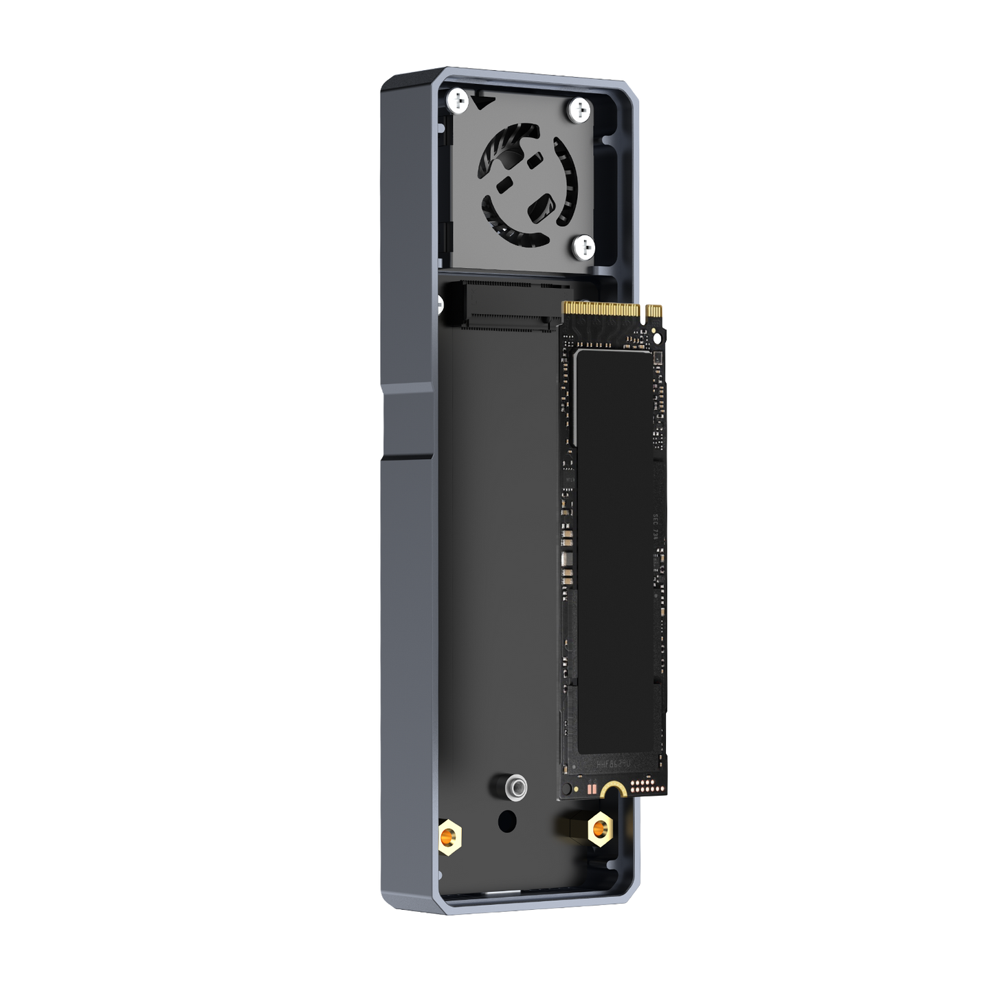 MOREFINE 80Gbps M.2 NVMe SSD Enclosure