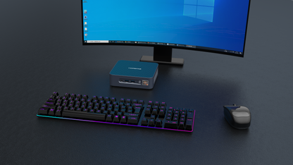 MOREFINE S500+ R5-5600H / R5-7540U DDR4 Mini PC