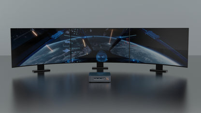 MOREFINE S500+ R5-5600H / R5-7540U DDR4 Mini PC