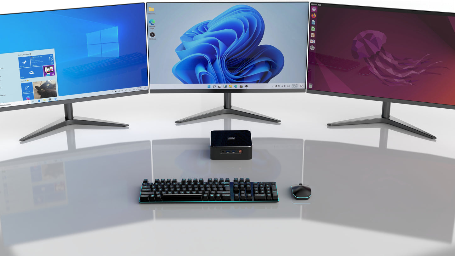 MOREFINE M600 R9-8945HS/R9-7940HS DDR5 4800MHz Mini PC