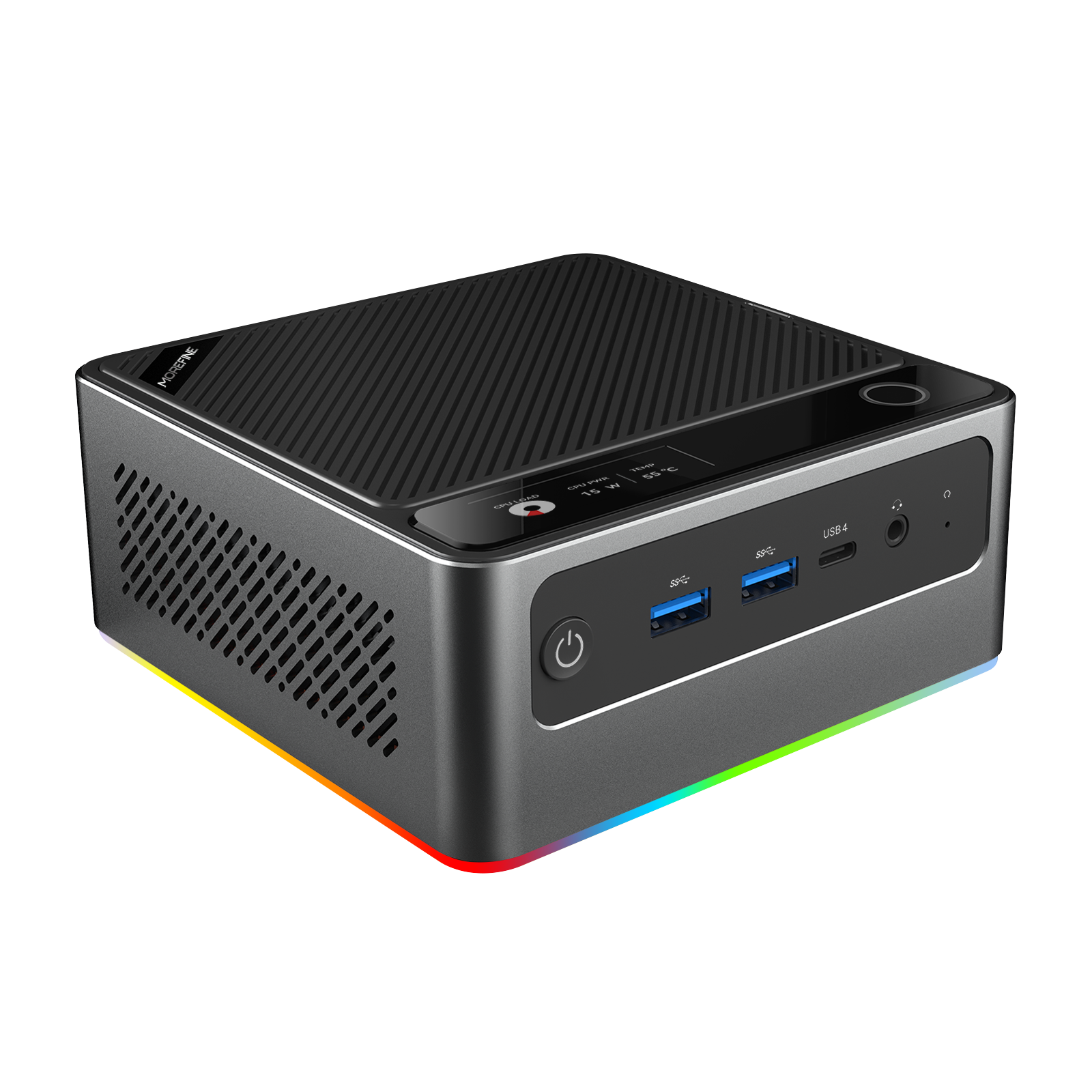 S700 Intel Ultra 9 285H Mini PC with Fingerprint Unlocking and